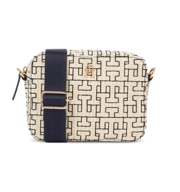 Tommy Hilfiger malá crossbody kabelka béžová Tommy Hilfiger malá crossbody kabelka béžová