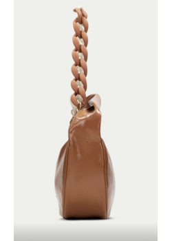 Hnedá crossbody kabelka Hispanitas s retiazkou 
