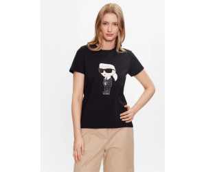 Dámske tričko Karl Lagerfeld čierne