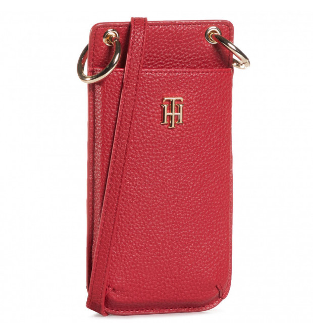 Tommy Hilfiger púzdro na mobil červené Tommy Hilfiger púzdro na mobil červené