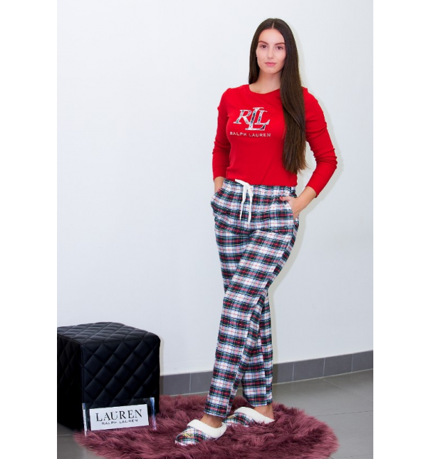 Ralph Lauren dámske pyžamo s logom Ralph Lauren dámske pyžamo s logom