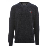 Tommy Hilfiger pánsky pulóver tmavosivý Tommy Hilfiger pánsky pulóver tmavosivý