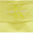 Klobúk Calvin Klein žltý Klobúk Calvin Klein žltý