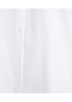 Biele košeľové šaty Karl Lagerfeld