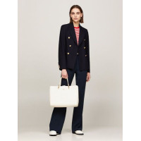 Veľká elegantná biela kabelka Tommy Hilfiger Veľká elegantná biela kabelka Tommy Hilfiger