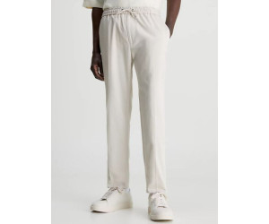 Pánske krémové elegantné nohavice Calvin Klein