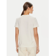 Bavlnené tričko Calvin Klein-farba ivory Bavlnené tričko Calvin Klein-farba ivory