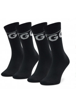 Kvalitné ponožky Hugo Boss 2Pack čierne