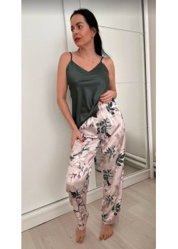 Dámske kvetované pyžamo DONNA