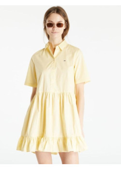 Žlté košeľové šaty  TOMMY JEANS
