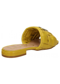 Dámske luxusné šľapky LIU-JO v žltej farbe