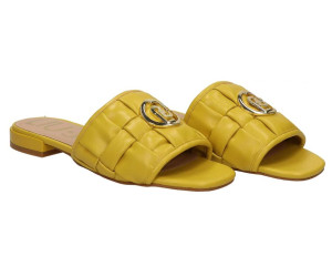 Dámske luxusné šľapky LIU-JO v žltej farbe