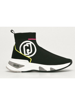 Čierne sneakersy LIU-JO na rovnej podrážke