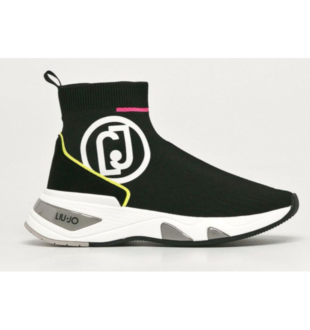 Čierne sneakersy LIU-JO na rovnej podrážke