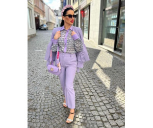 Dámske elegantné nohavice LIU-JO fialové