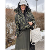 Dámska camouflage bunda LIU JO Dámska camouflage bunda LIU JO
