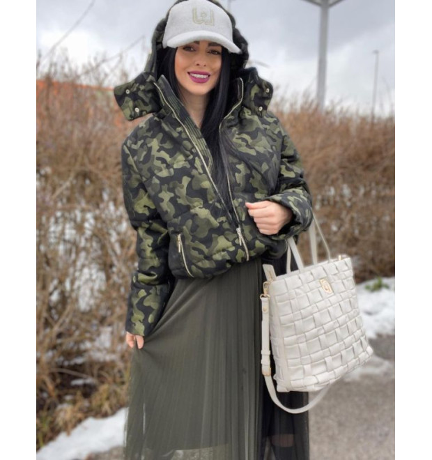Dámska camouflage bunda LIU JO Dámska camouflage bunda LIU JO
