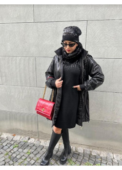 Liu Jo dámska prechodná trendy bunda čierna