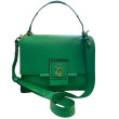 Luxusná zelená kabelka Carlo Salvatelli