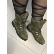Kožené šnurovacie topánky Lab Milano v zelenej farbe Kožené šnurovacie topánky Lab Milano v zelenej farbe