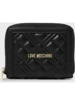 Malá dámska prešívaná čierna peňaženka MOSCHINO