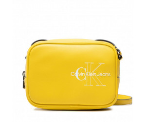 Crossbody žltá kabelka Calvin Klein