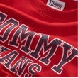 Tommy Hilfiger červená pánska mikina bez kapucne Tommy Hilfiger červená pánska mikina bez kapucne