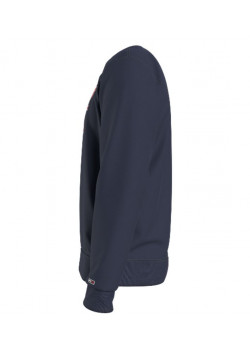 Tommy Hilfiger modrá pánska mikina bez kapucne