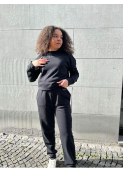 Dámska čierna značková mikina Calvin Klein