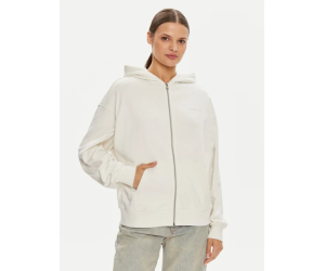 Ivory mikina na zips Calvin Klein