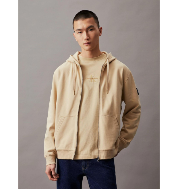 Mikina so zipsom Calvin Klein pre pánov Mikina so zipsom Calvin Klein pre pánov
