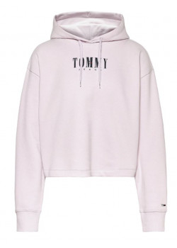 Mikina s kapucňou Tommy Hilfiger v ružovej farbe