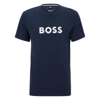 Modré pánske tričko BOSS Modré pánske tričko BOSS