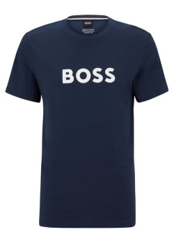 Modré pánske tričko BOSS