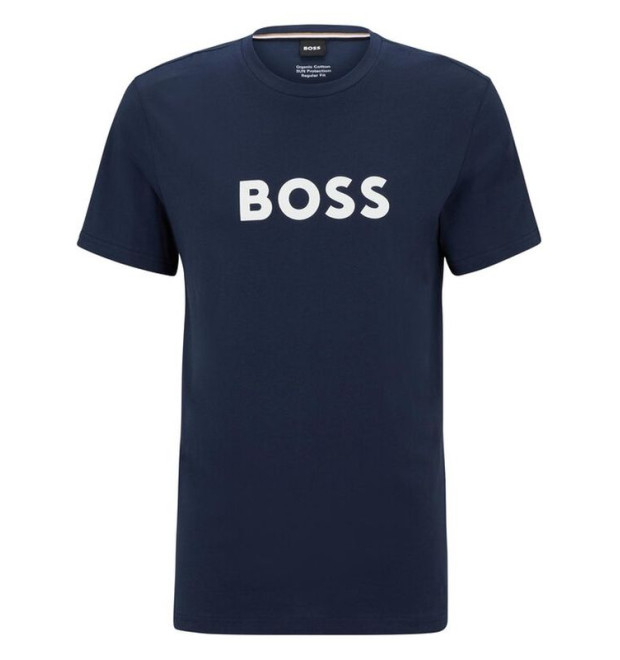 Modré pánske tričko BOSS
