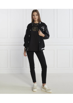 DÁMSKE TRIČKO OVERSIZE ČIERNE TOMMY JEANS