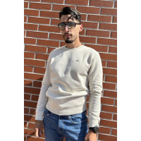 Tommy Jeans pánska mikina v béžovej farbe Tommy Jeans pánska mikina v béžovej farbe