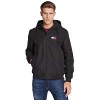 Tommy Hilfiger pánska prechodná bunda čierna Tommy Hilfiger pánska prechodná bunda čierna