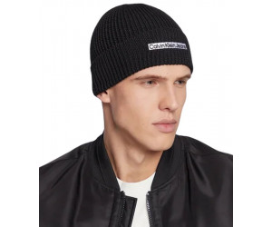 Pánska pletená čiapka Calvin Klein čierna