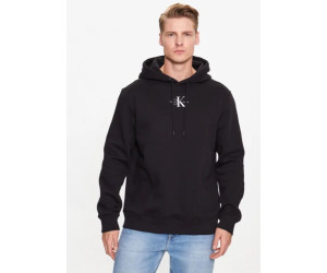 PÁNSKA ČIERNA MIKINA CALVIN KLEIN S KAPUCŇOU