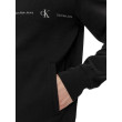 Pánska mikina na zips Calvin Klein Jeans čierna Pánska mikina na zips Calvin Klein Jeans čierna