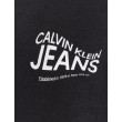 Calvin Klein pánska klasická mikina s bielym logom čierna Calvin Klein pánska klasická mikina s bielym logom čierna