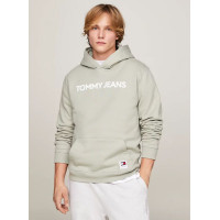 Tommy Jeans pánska mikina v bledozelenej farbe Tommy Jeans pánska mikina v bledozelenej farbe