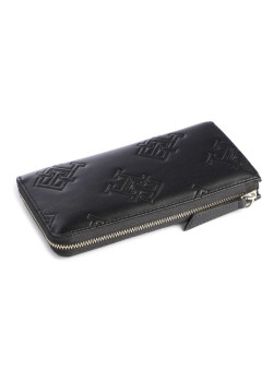 Veľká dámska peňaženka Tommy Hilfiger v čiernej farbe