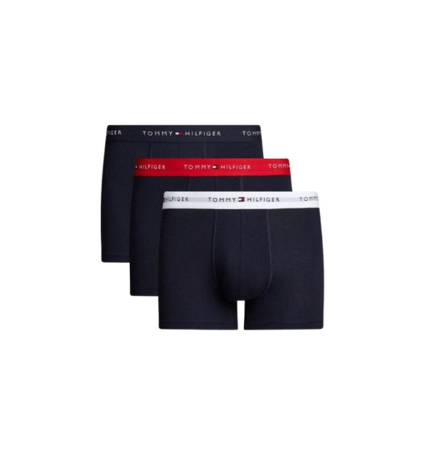 Pánske bavlnené boxerky s dlhšou nôžkou od značky Tommy Hilfiger 3Pack Pánske bavlnené boxerky s dlhšou nôžkou od značky Tommy Hilfiger 3Pack