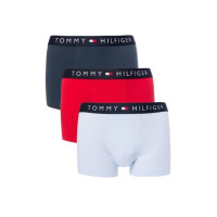 Pánske bavlnené boxerky od značky Tommy Hilfiger vo farbenom trojbalení Pánske bavlnené boxerky od značky Tommy Hilfiger vo farbenom trojbalení