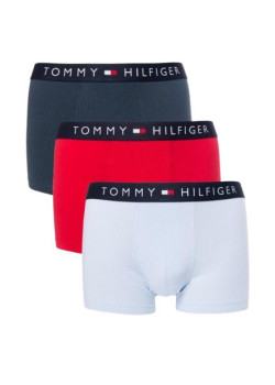 Pánske bavlnené boxerky od značky Tommy Hilfiger vo farbenom trojbalení