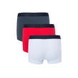 Pánske bavlnené boxerky od značky Tommy Hilfiger vo farbenom trojbalení Pánske bavlnené boxerky od značky Tommy Hilfiger vo farbenom trojbalení