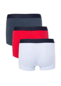 Pánske bavlnené boxerky od značky Tommy Hilfiger vo farbenom trojbalení