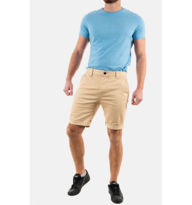 Tommy Hilfiger pánske Bermudy v béžovej farbe